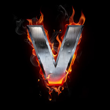 Hot metal letter