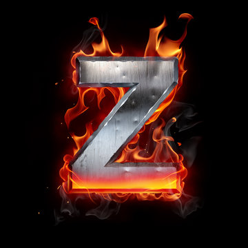Hot metal letter