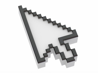 Poster - Arrow. Mouse cursor.