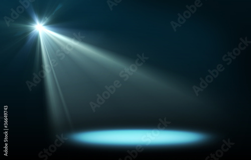 Fotografia, Obraz  Abstract image of concert lighting