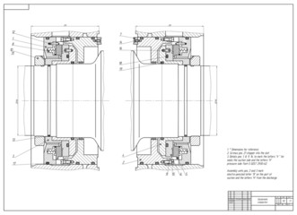 Aufkleber - machine-building drawing. gasdynamic compaction