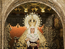 Virgen De La Macarena En Sevilla,españa