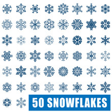 50 Snowflakes