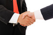 © cristovao31 - business handshake on white background