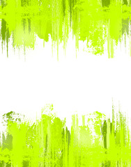 Wall Mural - Green abstract grunge background. Vector template