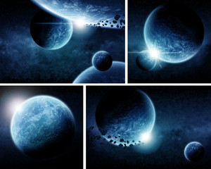 Wall Mural - planet wallpaper pack