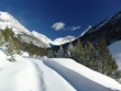 congère de neige Hautes Alpes
