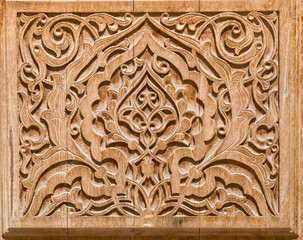 art of wood carving.