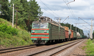 Wall Mural - Freight train