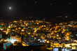 Christmas star shines above Bethlehem, Palestine, Israel