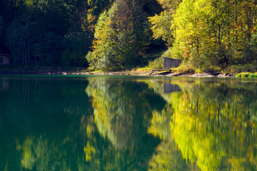 Wall Mural - Freibergsee - Oberstdorf - Alpen