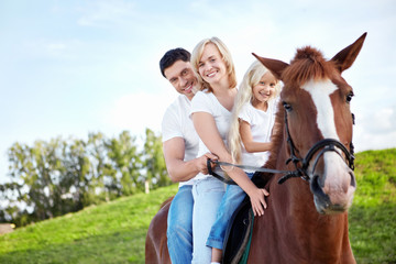 Wall Mural - Family leisure