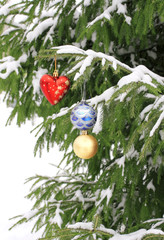 Poster - Christmas ornaments