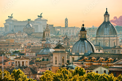 Nowoczesny obraz na płótnie Rome, Italy.