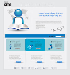 business website template
