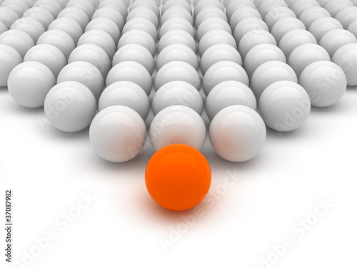 Leadership concept illustration