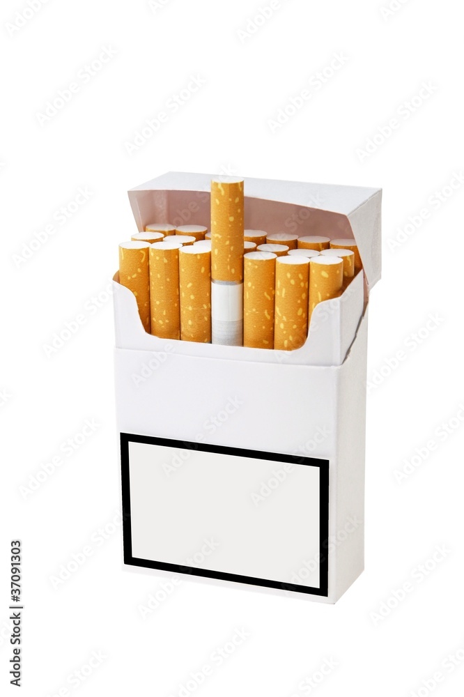paquet de cigarettes vierge Stock Photo