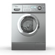 © Maksym Yemelyanov - Closed washing machine