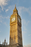 Fototapeta Big Ben - Big Ben tower clock at London, England