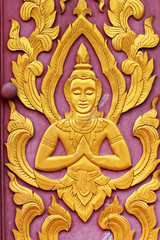 Wall Mural - Buddhist temple, Thailand.