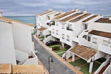 View of the Alcossebre town Valencia, Spain