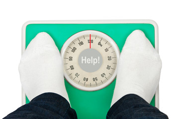 Woman feet and weight scale Help!