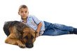 © V&P Photo Studio - dog and boy