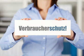 Poster - verbraucherschutz