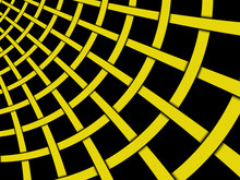 Abstract Dynamic Yellow Bar Background