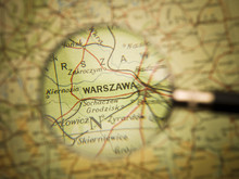 Map Of  Warzawa