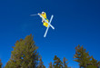 Ski gets Big Air off Jump