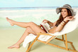 © W. Heiber Fotostudio - Frau am Strand