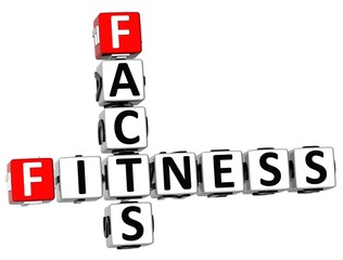 Poster - 3D Facts Fitness Crossword