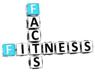 Poster - 3D Facts Fitness Crossword