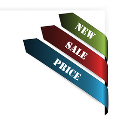 Poster - Vector announcement arrows