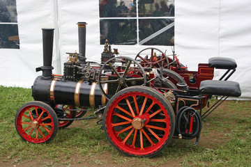 Wall Mural - steam traction engine