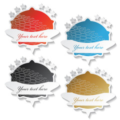 Poster - Vector stickers