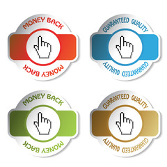 Poster - Vector labels for product