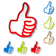 Poster - Vector best choice stickers