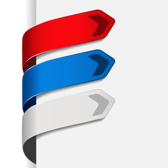 Poster - Vector navigation arrows
