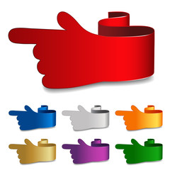 Poster - Vector navigation hands