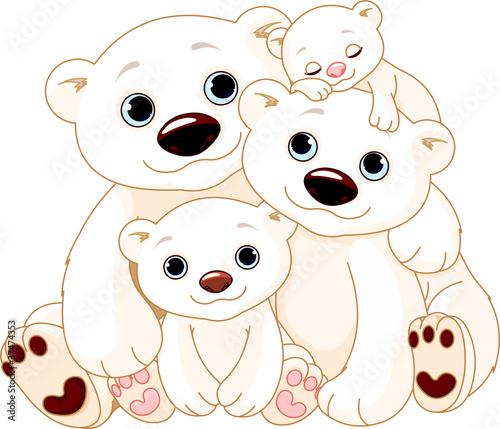 wielka-rodzina-niedzwiedzi-polarnych