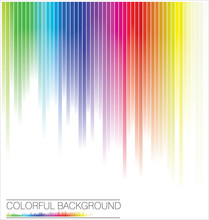 Abstract Rainbow Colours Background
