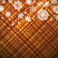 Orange christmas background. EPS 8