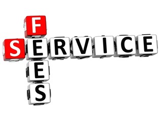 Poster - 3D Service Fees Crossword