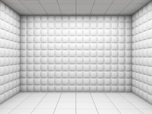 White Empty Padded Room