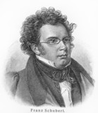 Fototapeta Mapy - Franz Schubert