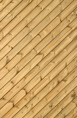 Wall Mural - Wooden decking planks close up.