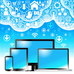 Poster - communication  cloud