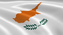 Cypriot Flag In The Wind